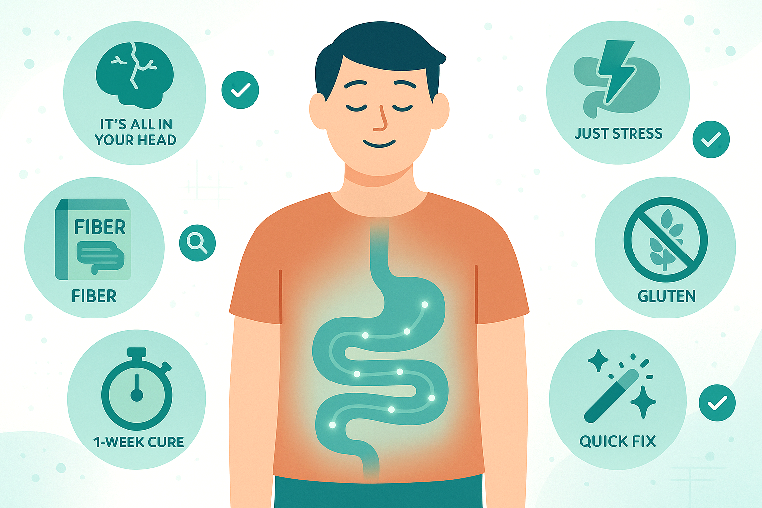 Top 10 IBS Myths Debunked