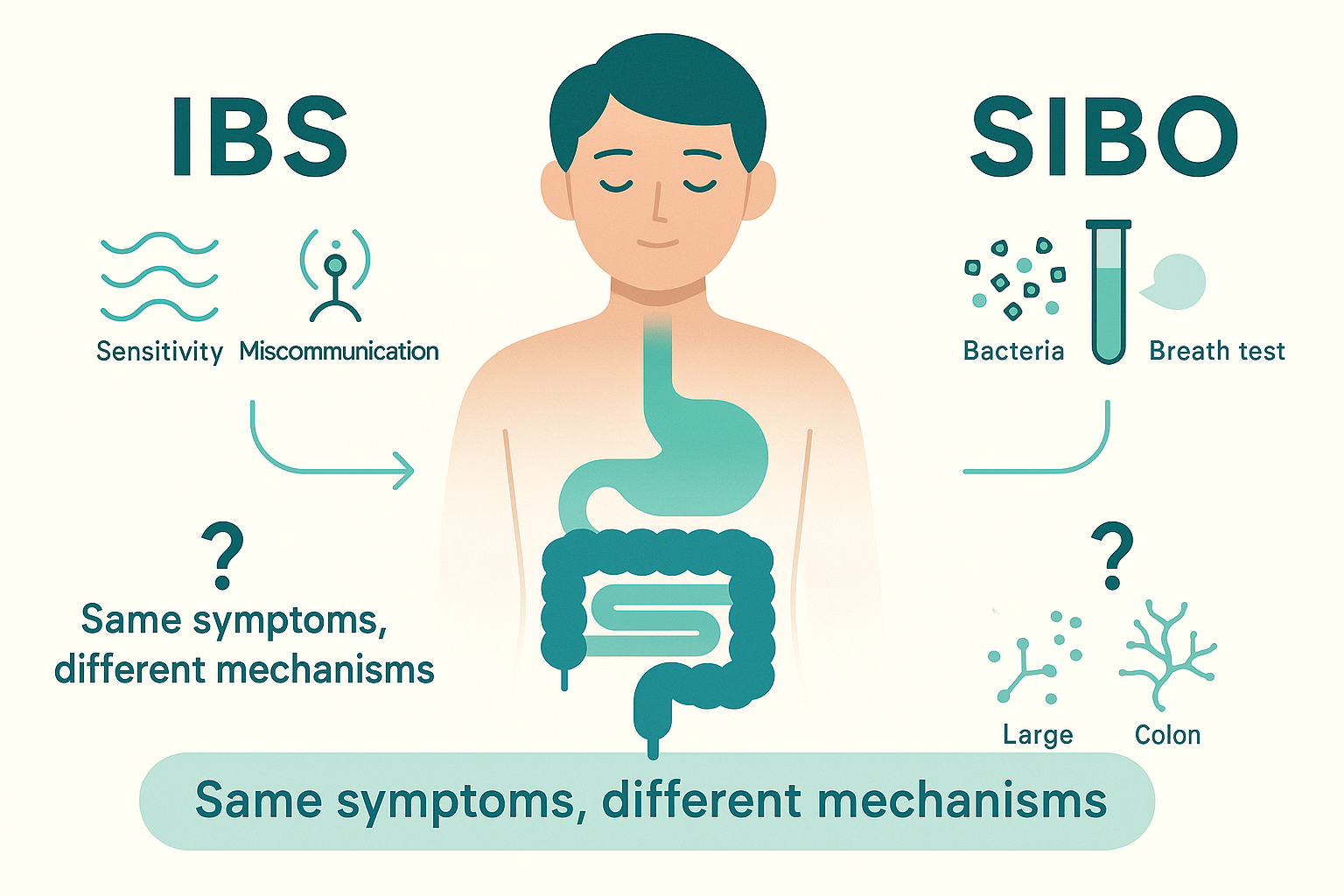 IBS vs SIBO -  How to Tell the Difference Without Guessing