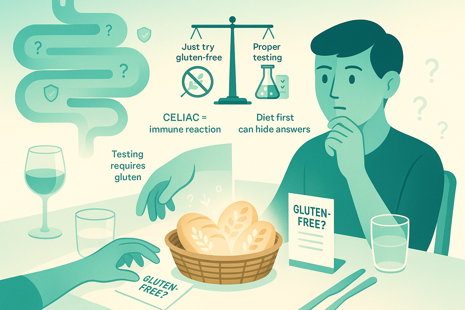 Celiac Disease Diagnosis: Why just try gluten free misses the point - Gut Check Daily